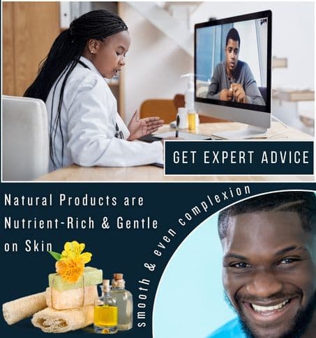 Emphasising the endorsement of natural grooming productsby experts and users highlighting their gentleness