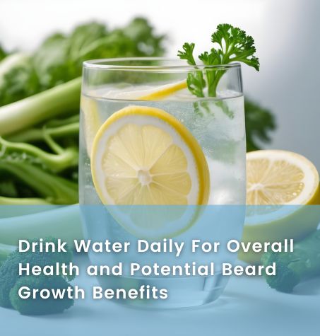 water, lemon and celery in a glass
