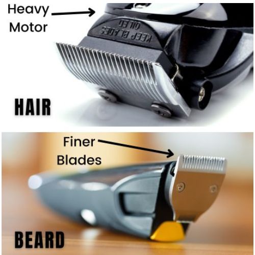 comparison between hair trimmer and beard trimmer